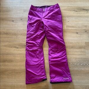 Columbia Pink Snow Pants